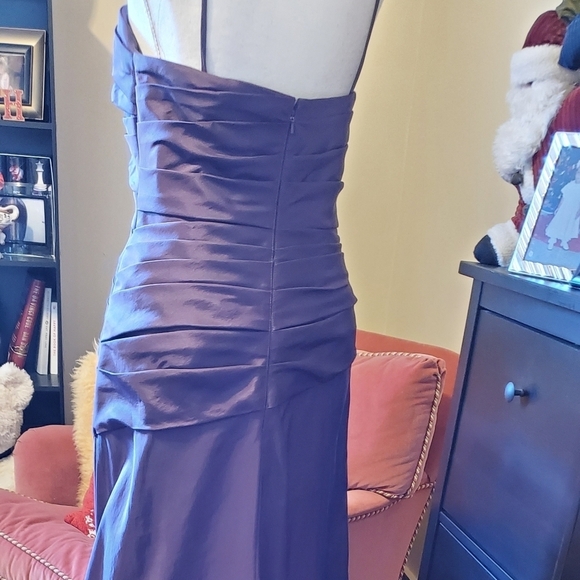Water and waters women long purple Night dress Size 10 - Picture 9 of 11